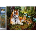 Norimpex Diamantové malování Tygřice s mláďaty 30 x 40 cm – Hledejceny.cz