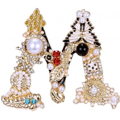 Gaira brož Art Písmeno 3003 Písmeno M – Hledejceny.cz