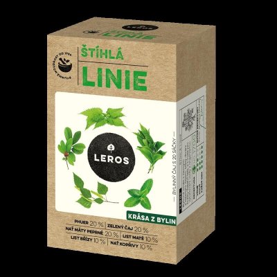 Leros Natur Štíhlá linie Slim Linea Tea bylinný čaj 20 x 1,5 g – Zbozi.Blesk.cz