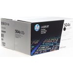 HP 504X originální tonerová kazeta dvojbalení černé CE250XD – Hledejceny.cz