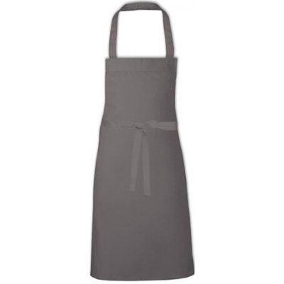 Link Kitchen Wear Klasická grilovací zástěra X1008 Dark Grey Pantone 431 80x70cm – Hledejceny.cz