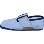 Pegres barefoot papuče BF01 modré – Zboží Dáma