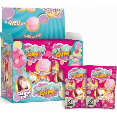 PEDRO Žvýkačka jahodová Cotton gum 10g – Hledejceny.cz