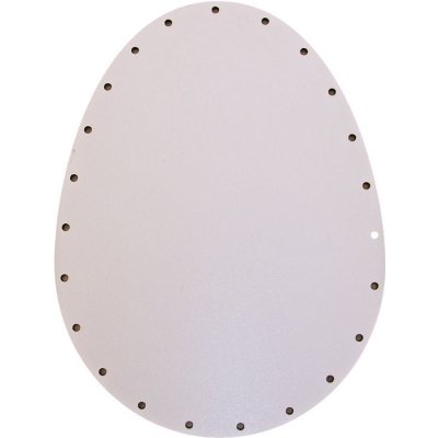sololak bílý vejce 25X18 cm s otvory 22B2518J – Zboží Dáma