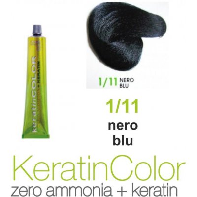 BBcos Keratin Color barva na vlasy 1/11 100 ml