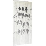 Závěs do dveří 90x200 cm alpská bílá – Zboží Dáma