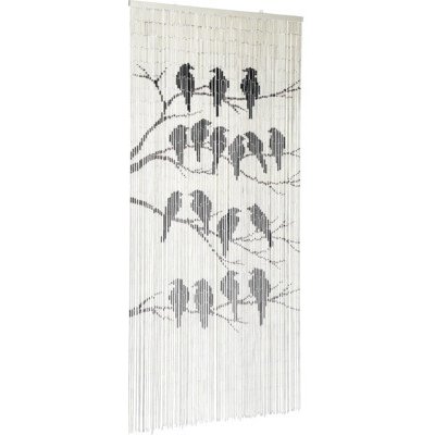 Závěs do dveří 90x200 cm alpská bílá – Zboží Dáma