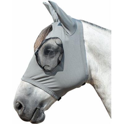 HKM Maska proti hmyzu Elastic s ochranou uší mud grey – Zboží Dáma