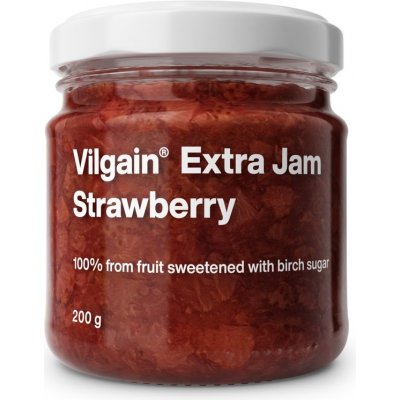 Vilgain extra Jam jahoda s březovým cukrem 200 g