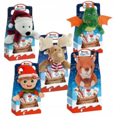 Ferrero Kinder Maxi Mix s plyšákem Vánoce 133 g – Zboží Dáma