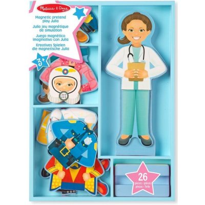 Melissa & Doug Magnetické oblékání Julia – Zboží Mobilmania