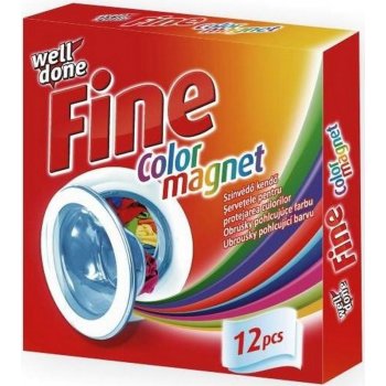 Well Done Fine Color Magnet ubrousky 12 ks