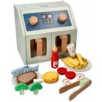 Adam Toys dřevěná horkovzdušná fritéza s příslušenstvím na baterie – Hledejceny.cz