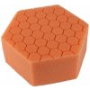 Příslušenství autokosmetiky Carbon Collective HEX Hand Polishing Pad Orange