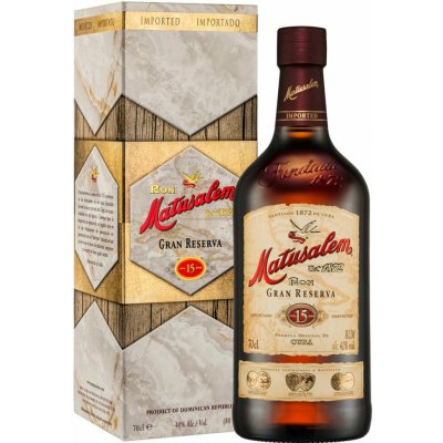 Matusalem Gran Reserva 15y 40% 0,7 l (holá láhev) – Zboží Dáma