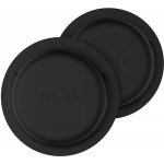 Silikonové nalepovací pouzdro FIXED Silky Sticker pro Apple AirTag, double pack, černé FIXSIL3M-756-BK – Hledejceny.cz