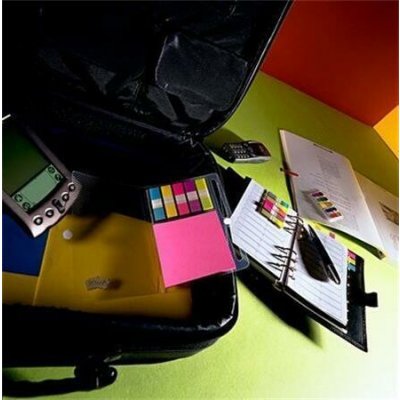3M POSTIT Samolepicí záložky se zásobníkem, mix barev, 12 x 43 mm, 5x 20 listů, tvar šipky, 3M POSTIT 70000380 ,balení 100 ks – Hledejceny.cz