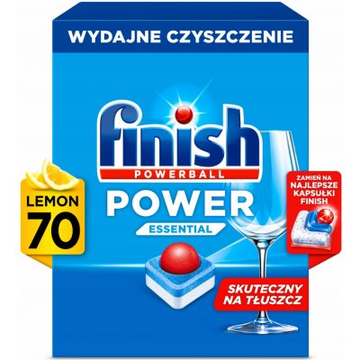 Finish Power Essential Lemon Tablety do myčky 70 ks – Zboží Dáma