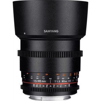 Samyang 85mm T1.5 VDSLR AS IF UMC II Nikon F-mount