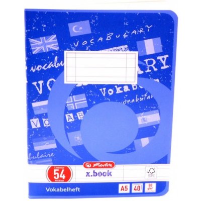 Herlitz Školní sešit A5 Slovníček – Zbozi.Blesk.cz