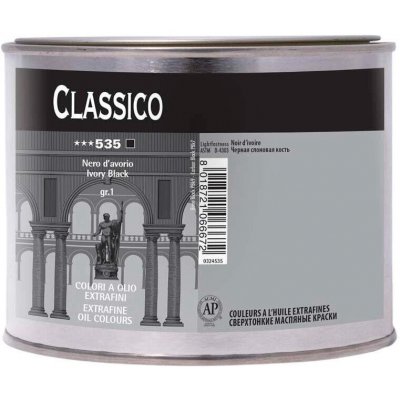 Maimeri Classico olejová barva Ivory black 500 ml – Hledejceny.cz