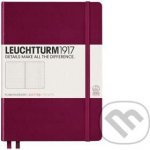 Leuchtturm1917 Medium A5 Tečkovaný zápisník Port Red – Zboží Živě