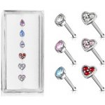 Šperky4U sada 6ti piercingů do nosu N0000-04 – Zboží Mobilmania