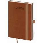 Helma 365 Print Pop B6 týdenní 2026 Hnědá – Zboží Mobilmania