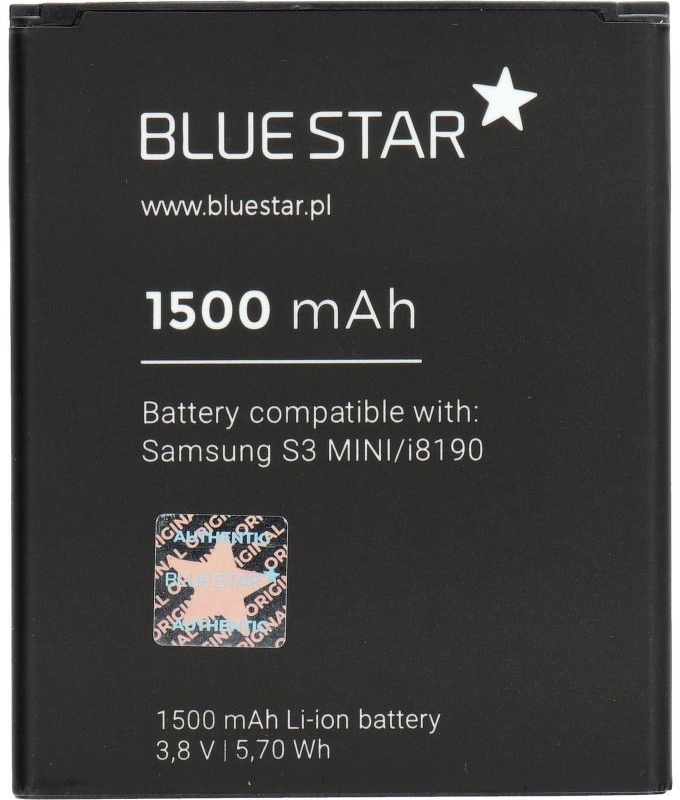 BlueStar Samsung I8190 Galaxy S3 Mini PREMIUM 1500mAh