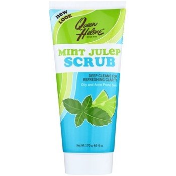 Queen Helene Mint Julep peeling pro mastnou pleť se sklonem k akné Scrub (Oily and Acne Prone Skin) 170 g