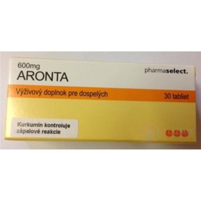 Pharmaselect Aronta 600 mg 30 tablet – Hledejceny.cz