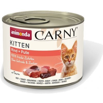 Carny Kitten hovězí krůta 0,2 kg – Zboží Mobilmania