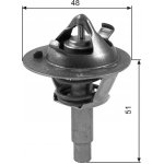 Termostat, chladivo GATES TH38490G1