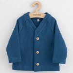 New Baby Kojenecký kabátek na knoflíky Luxury clothing Laura růžový – Zboží Mobilmania