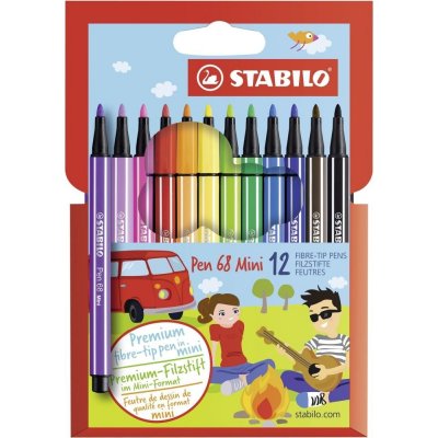 Stabilo Pen 68 Mini sada 12 ks – Zboží Mobilmania