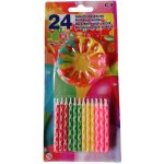 Svíčky na dort barevné včetně zápichů Alvarak – Zboží Mobilmania