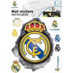 RM32 Samolepící dekorace FC Real Madrid, rozměry 2 archy každý 29,7 x 42 cm cm
