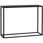 Nordic Design kovový toaletní stolek Moreno černý – Sleviste.cz