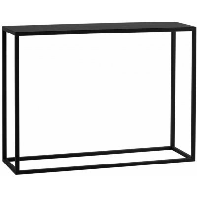 Nordic Design kovový toaletní stolek Moreno černý – Sleviste.cz