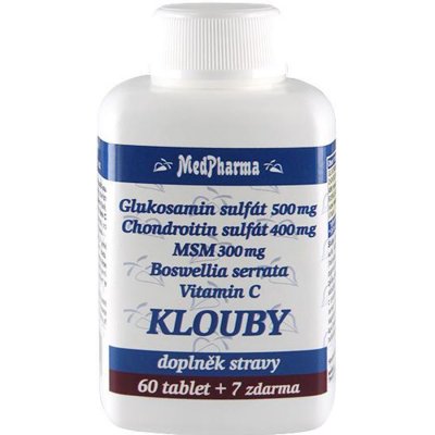 MedPharma Glukosamin chondroitin MSM 67 tablet