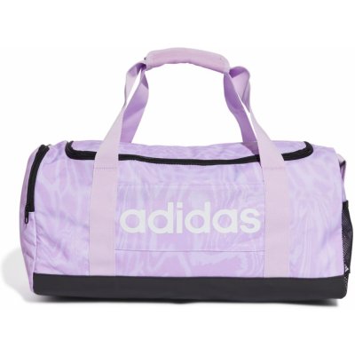 adidas W Lin Duf S GFX ICELAV/BLILIL/WHITE Růžová 24 L – Zboží Dáma