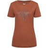 Dámské sportovní tričko [sn] super.natural Dámské merino triko Tree Of Knowledge Tee [sn] Horn Brown Copper