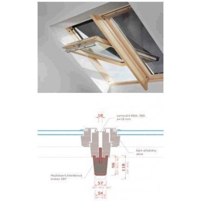 VELUX EBY pomocná krokev 2000 W27 – HobbyKompas.cz