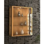 Vitrína VCM Udina s LED osvětlením – Zbozi.Blesk.cz