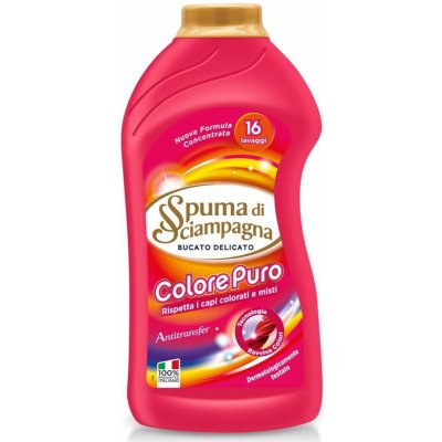 Spuma di Sciampagna Colore Puro prací gel na barevné prádlo 800 ml 16 PD – Zboží Mobilmania