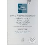 Daň z přidané hodnoty směrnice Rady 2006/112/ES o společném systému DPH - C. H. Beck – Hledejceny.cz