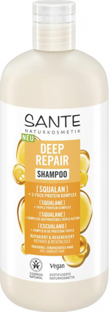 Santé Sante Deep repair šampón pro suché a poškozené vlasy 500 ml