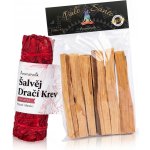 Aromaholik Sada Palo Santo a šalvěj dračí krev dřevo 45 g + svazek 60 g – Hledejceny.cz