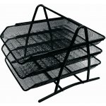 Victoria drátěný odkladač 3 díly černý – Sleviste.cz