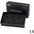 Fox Mini Micron X 2+1 Sada Signalizátorů Černá